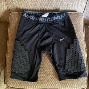 Nike Pro Combat Padded Compression Shorts Size L
